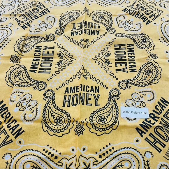 Yellow Bandana Scarf - Picture 2 of 3